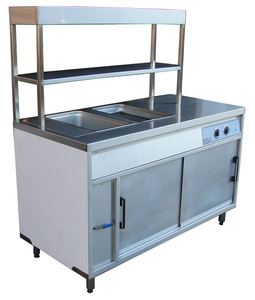 Bain Marie with Overshelf