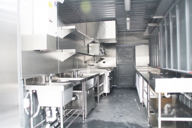 Mobile Container Kitchen