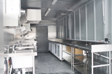 Mobile Container Kitchen