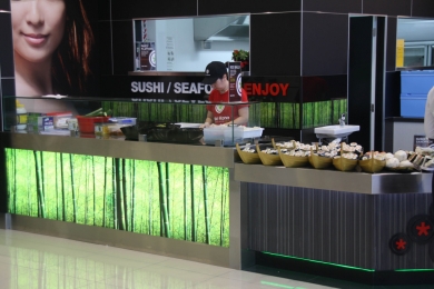 Sushi Refigerated Counter